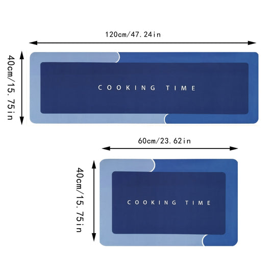 Tapete Alfombra cocina antideslizante X2