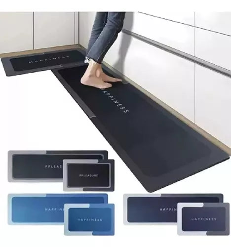 Tapete Alfombra Cocina Absorbente x2