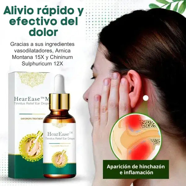 GOTAS PARA DOLOR DE OIDO Y TINNITUS