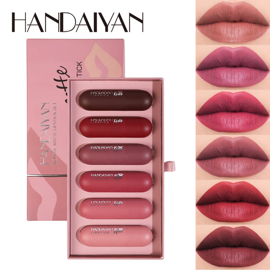 SET x6 UNDS LABIALES MATTE - 1042